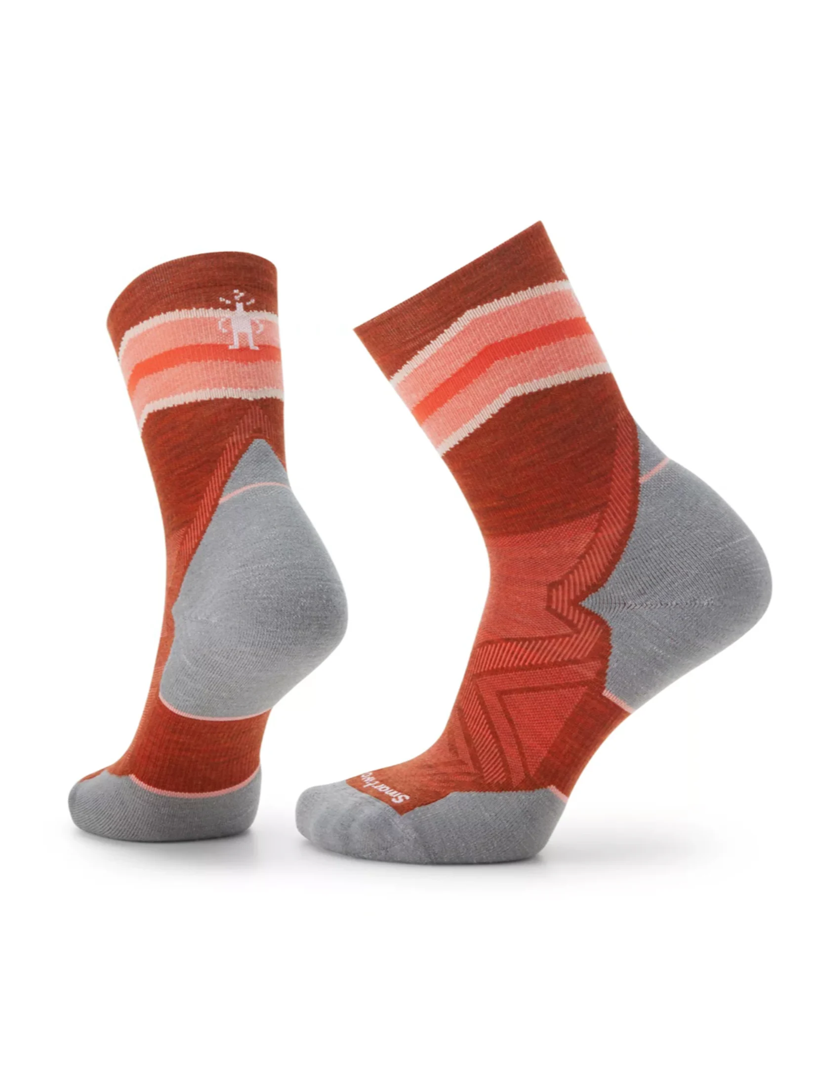 Women's Run Targeted Cushion Mid Crew Socks