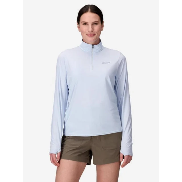 Womens Airexchange Upf 50 14-zip