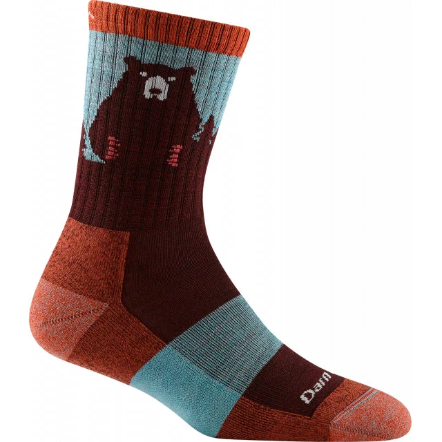 Womens Bear Town Micro Crew Lightweight With Cushion