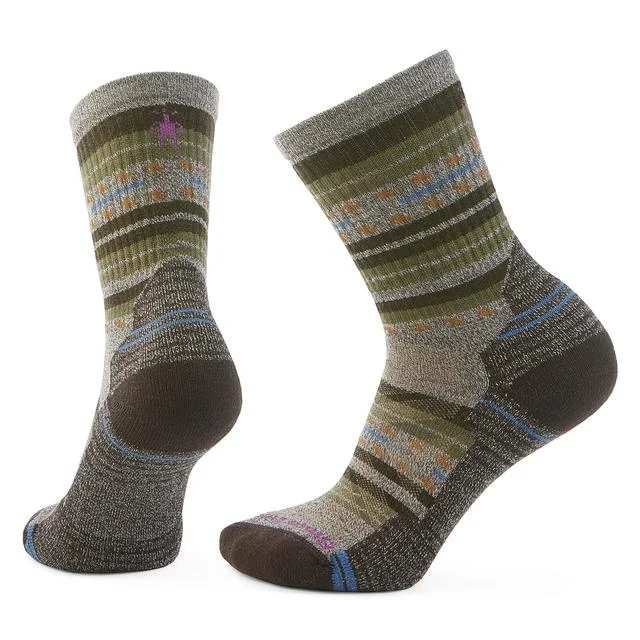 Womens Hike Light Cushion Margarita Crew Socks
