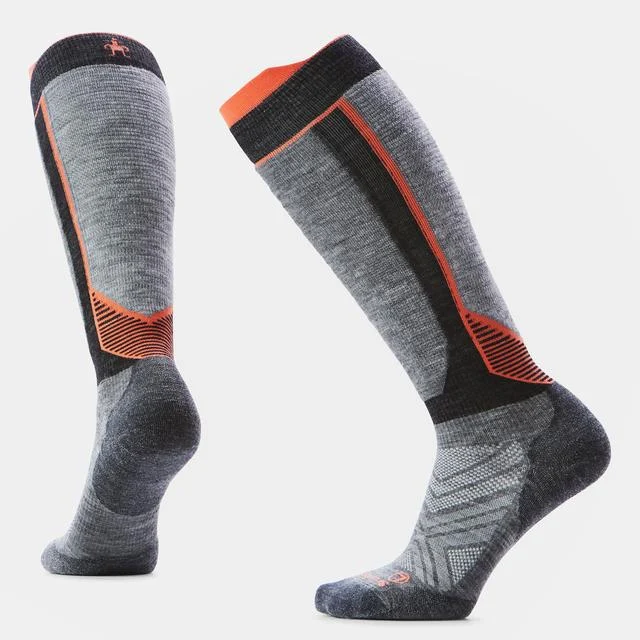 Womens Intraknit Ski Over The Calf Socks Medium Gray