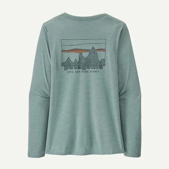Womens L/s Cap Cool Daily Graphic Shirt