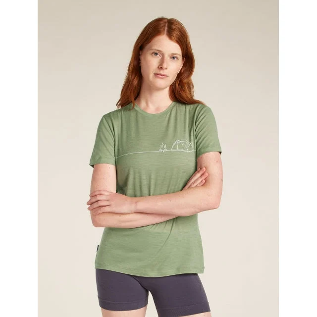 Womens Merino 150 Tech Lite Ss Tee Single Line Camp