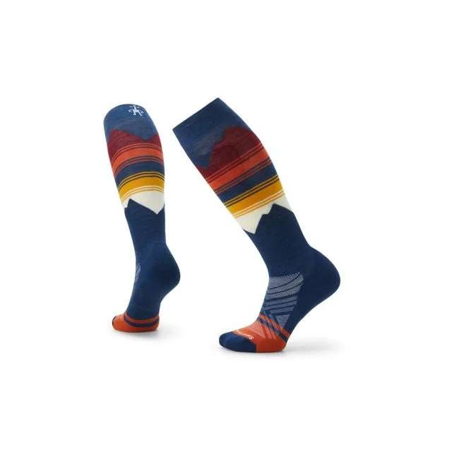 Womens Ski Pattern Over The Calf Socks
