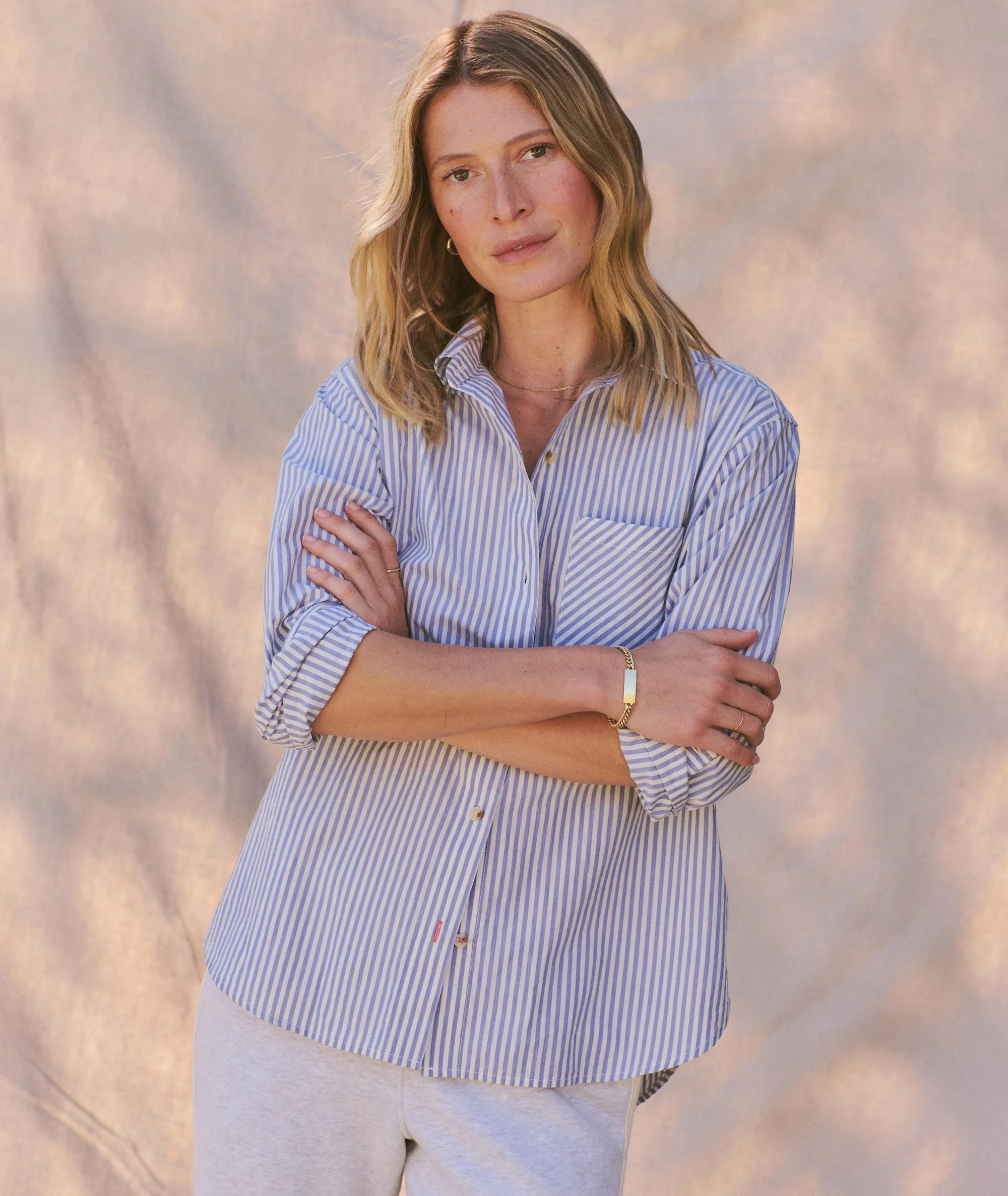 Womes Jane Relaxed Cali Poplin Shirt