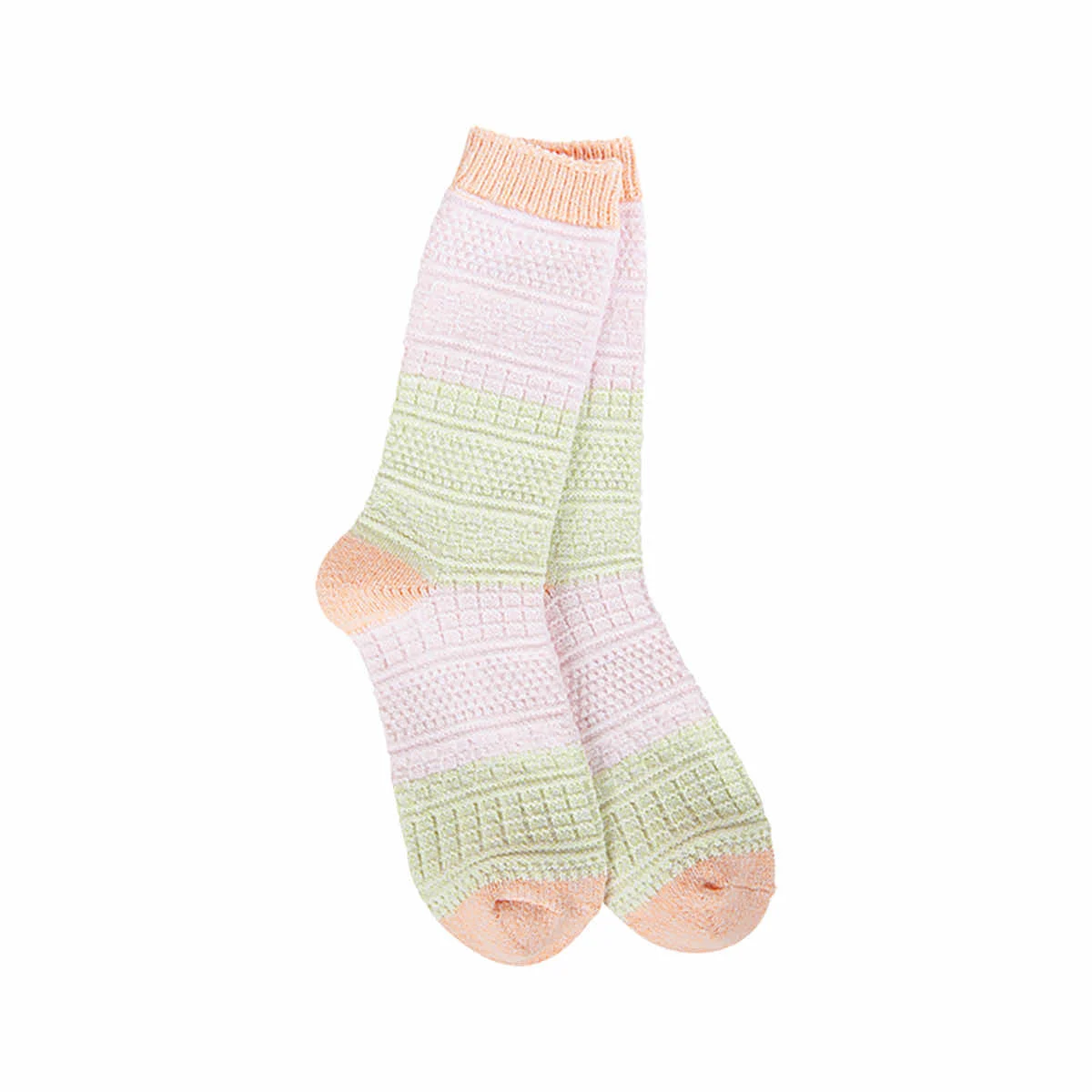 World's Softest Women's Weekend Basket Crew Socks