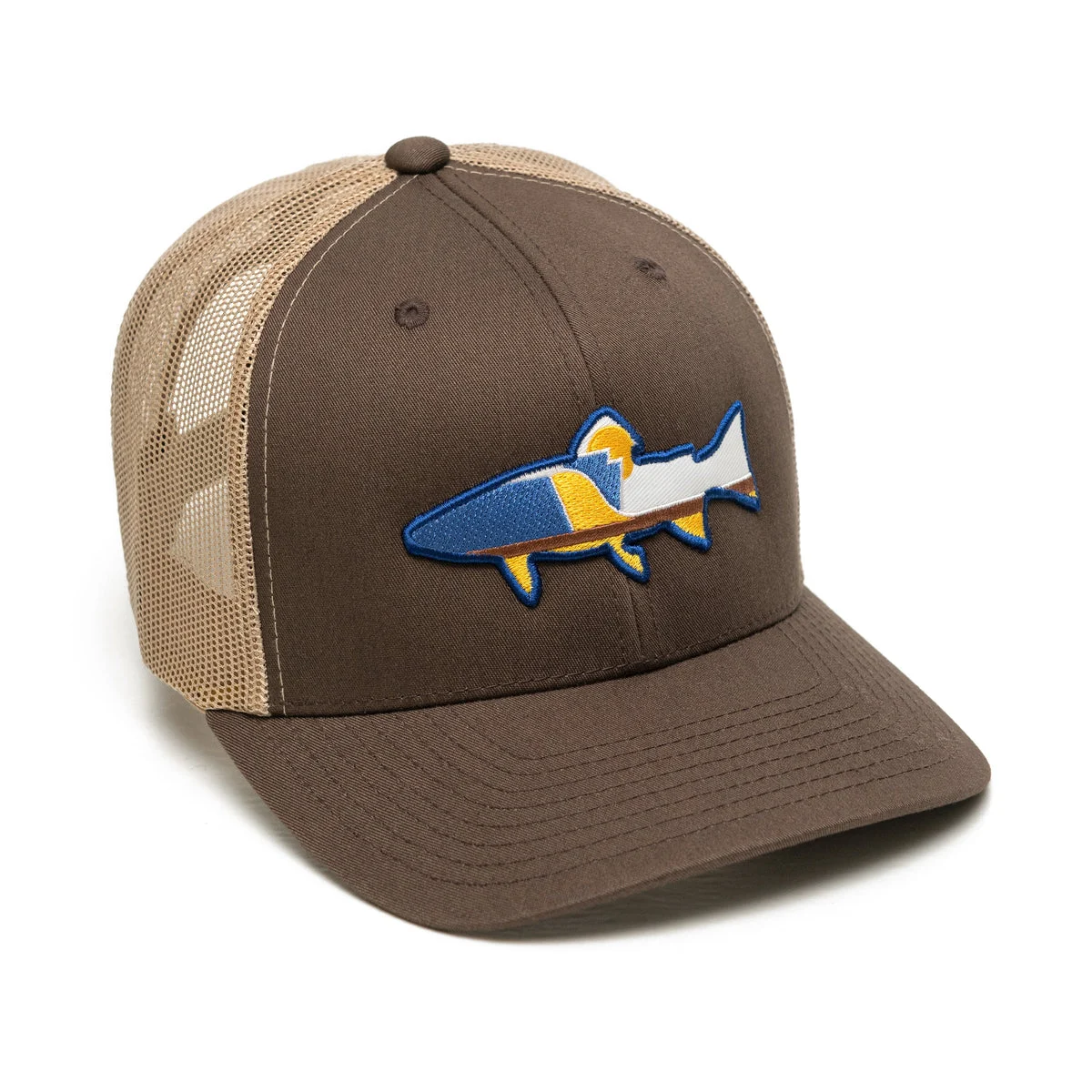The Youghiogheny: Pennsylvania Hat | Snapback Trucker Trout Patch Hat – 3 Rivers Outdoor Co