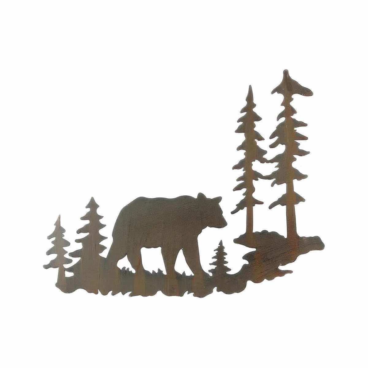 Youngs Inc Laser Cut Bear Wall Art